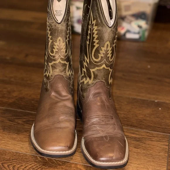 Cody James Boys' Western Cowboy Boots - Picture 3 of 6